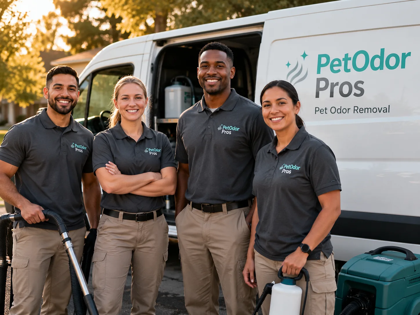 Pet Odor Removal team serving Howard, PA